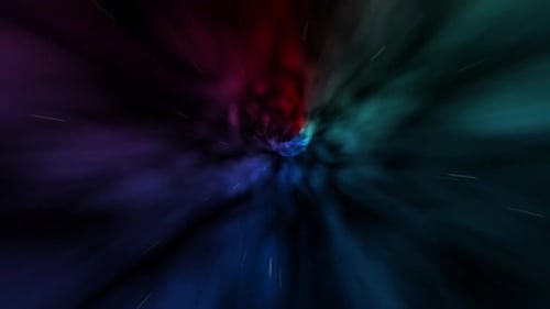 Space Tunnel Wormhole to Earth Rotation Reveal Opener