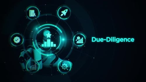 Écran tactile robotique Due Diligence