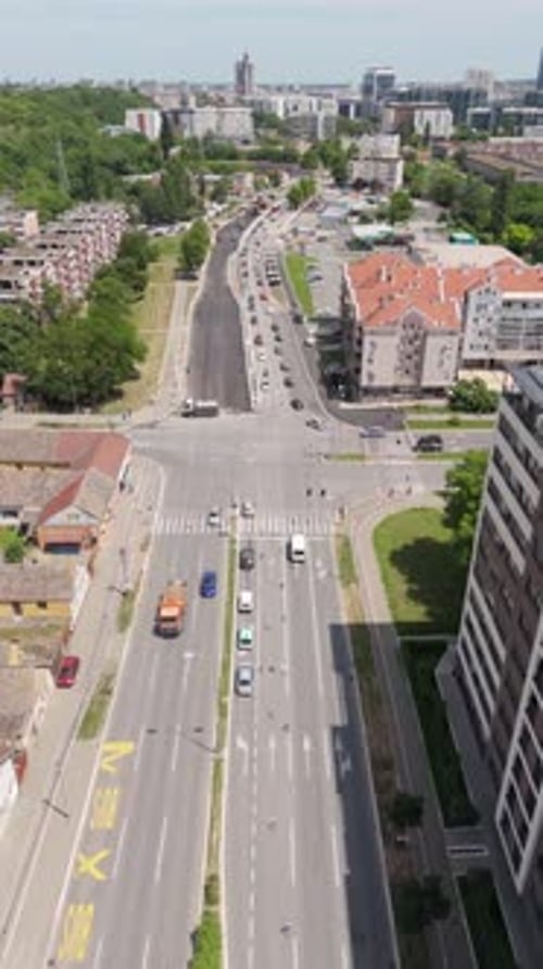 Belgrade Urban Landscape And City Life