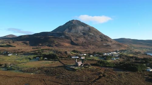 Sacred Heart Catholic Church Co. Donegal - Ireland - 4K Cinematic Drone Footage 08