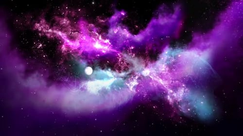 Deep Space Nebula Animation