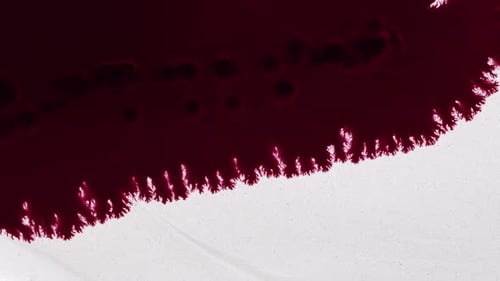 Ink Drops And Surreal Shapes Spread On Background Surface 09