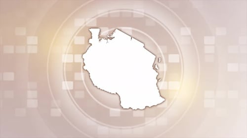 Animierte Karte von Tansania
