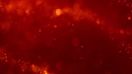 Sparkling Red Glitter Particles Elegant Abstract Background