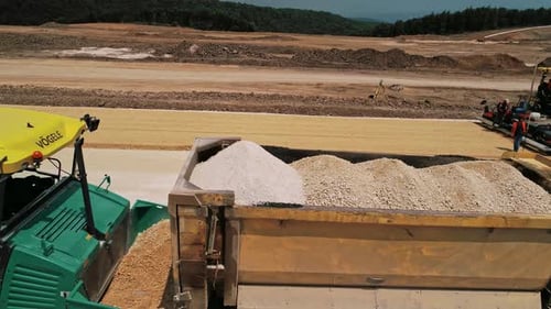 Highway Construction Site
