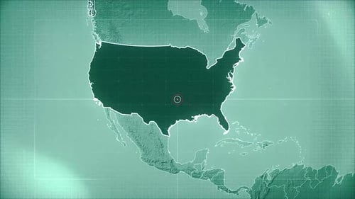 Hologramm-Video V02 im Hud-Stil der Vereinigten Staaten
