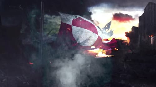 Tattered Flag Reveals in Post-Apocalyptic War Zone