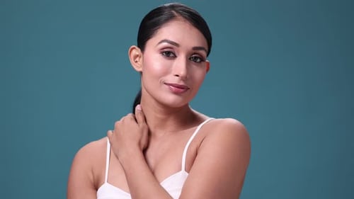 Young Woman Posing in Fashion and Beauty Shot