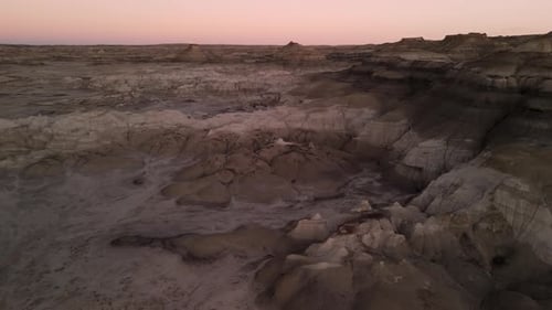 Desierto de Bisti De-Na-Zin - Diagonal aérea de gran altura