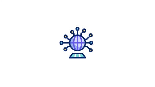 Cyberspace Animated Icon