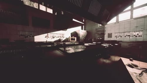 Old Kitchen of Abandoned House