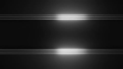 Modern Cinematic Light Streak Horizontal Lines Reveal