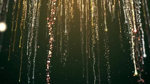 Glittering Trail Background
