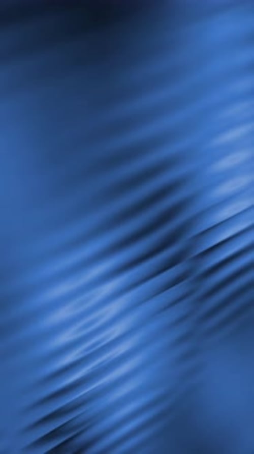 Abstract Blue Fluid Waves Looping Background Vertical