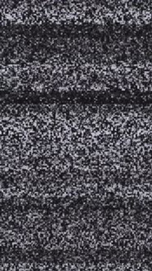 Analog TV Noise Signal Interference and VHS Distortion Transition Social Media Vertical 11