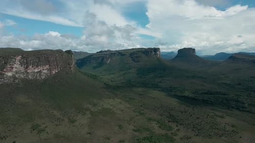 Chapada Diamantina Valley Aerial View