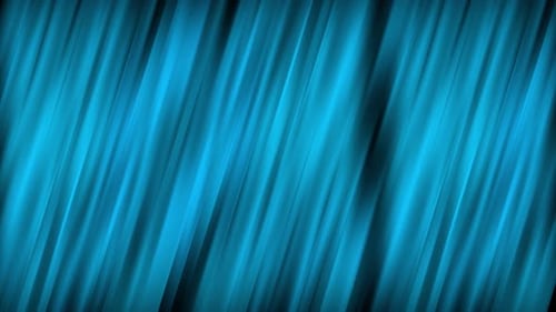 Abstract Cyan Flowing Diagonal Lines Motion Background