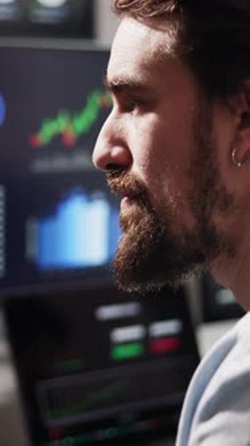 Financial Traders Team Working on Stock Exchange