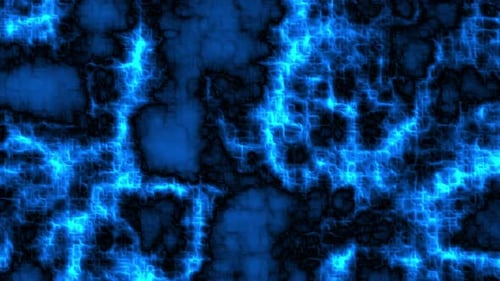 Abstract Neon Glowing Lines Background Loop