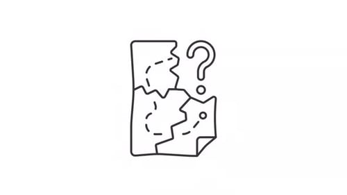 Path finding line animation