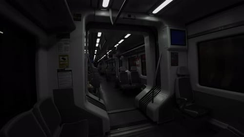 Train Interior Passenger Pov