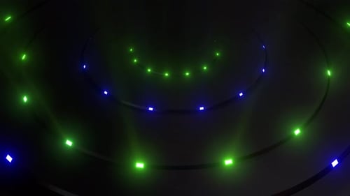 4 K farbige Blinker Loop 2