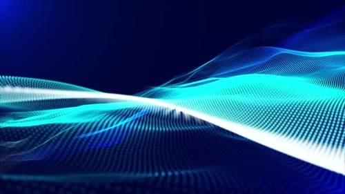 Particles Wave Background Loop V9