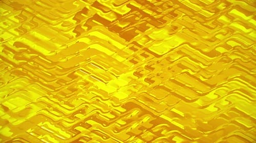 Golden Fluid Abstract Wavy Animated Background