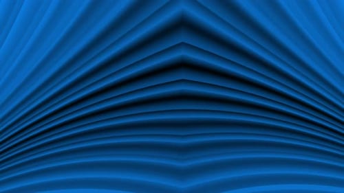 Fluid Abstract Blue Wavy Lines Animated Background Loop