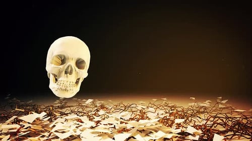 Weißer Totenkopf
