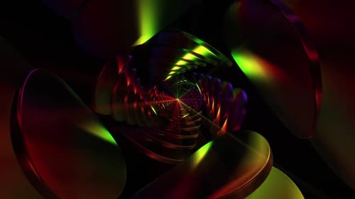 Atemberaubende abstrakte Darstellung mit lebendigem Licht und Tiefe für kreative Projekte