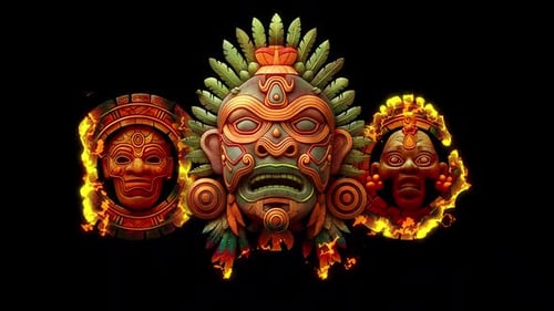 Ancient masks of the gods.