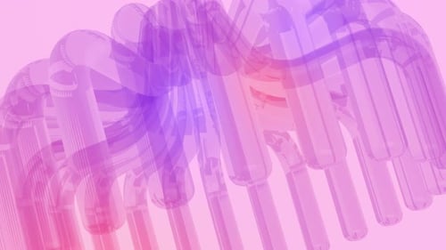 Abstract background purple gradient glass effect