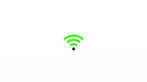 Animated Wi-Fi Signal Strength Icon