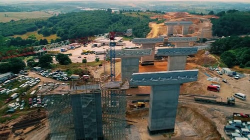 Construcción de bases de puentes