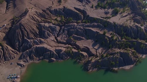 Martian Landscape View From Above