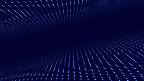 Abstract Blue Dots Minimal Halftone Pattern Background 4k Loop