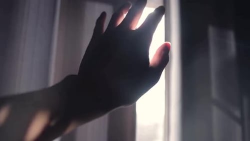 Cinematic And Majestic View Of Sunlight from Window