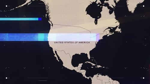 Mapa de notícias do Usa Hud