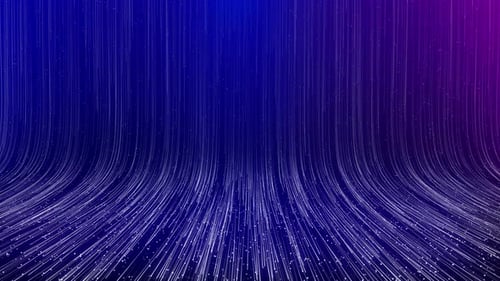 Digital Background Light Lines Big Data Visualization Space Travel Music Performance Animation Stage