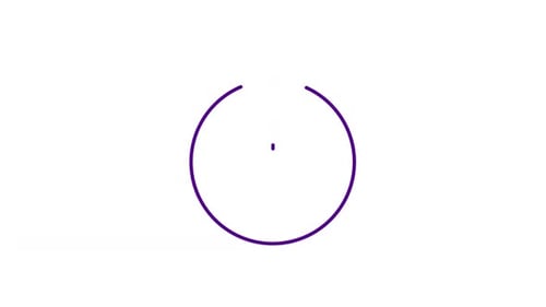 Animiertes Stiftzeigersymbol