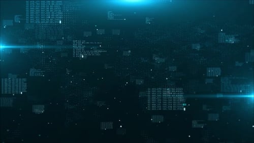 Futuristic Technology Digital Cyberspace Background Perfect for Tech Processes Neural Networks