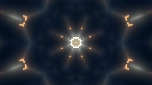 Colorful Glowing Loop Background