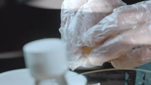 Preparing Food: Separating Egg Yolks and Whites