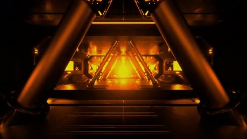 Rotating Digital Space Warp Tunnel