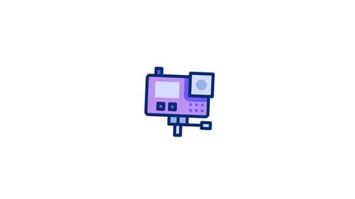 Actioncamera Animated Icon