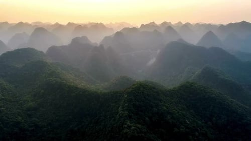 Guangxi's Mountains, China