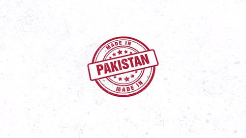 Tampon en caoutchouc fabriqué au Pakistan
