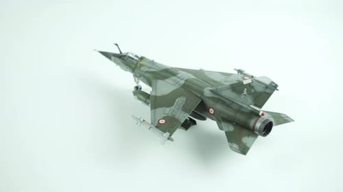 Close Up French Strategic Bomber Aircraft Mirage Iv.