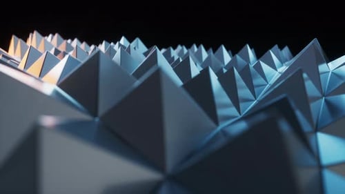 Fundo abstrato de geometria em forma de triângulo